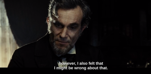 Endless List of Favorite Monologues: Lincoln(2012) // (6/6)It seems to me, sir, that you’re de