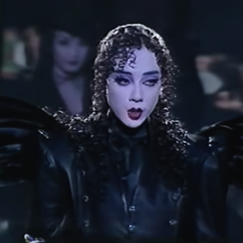 Suzukaze Mayo As Mephistopheles In The 1993 Moon Troupesproduction OfLost Angel