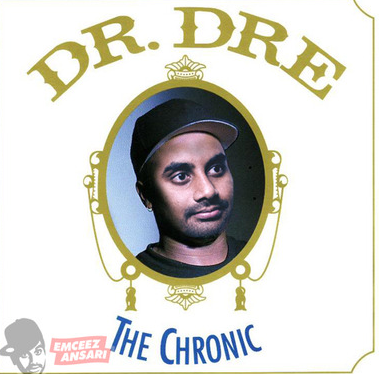 Aziz Ansari face swapped onto rap albums is the best thing on Earth