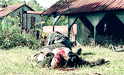 theafterlifeofthepartyy:  the death of merle dixon.  :’( sniff sniff