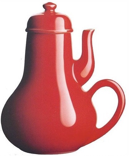 landerblue:the masochist’s teapot by jacques carelman, from his catalogue of impossible objects