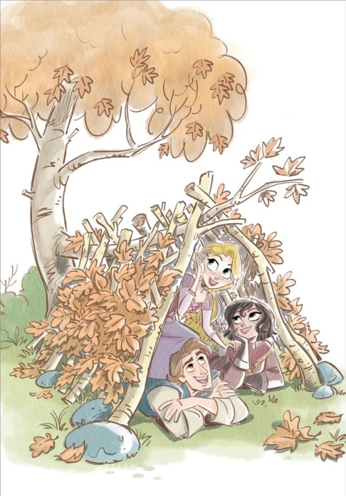 wantedfangirl: constable-frozen: Tangled the Series I love the one where she’s painting!