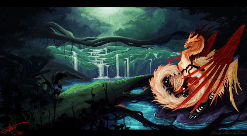 awesomedigitalart:  by Ganjja