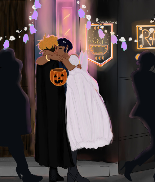 Vashmeryl Week Day 6: Halloween/date Night