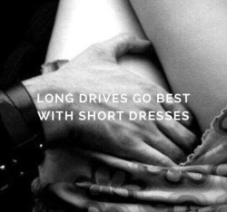 miagoode:  Sunday afternoon drives🏎Short dresses. No panties. Perfect date😉