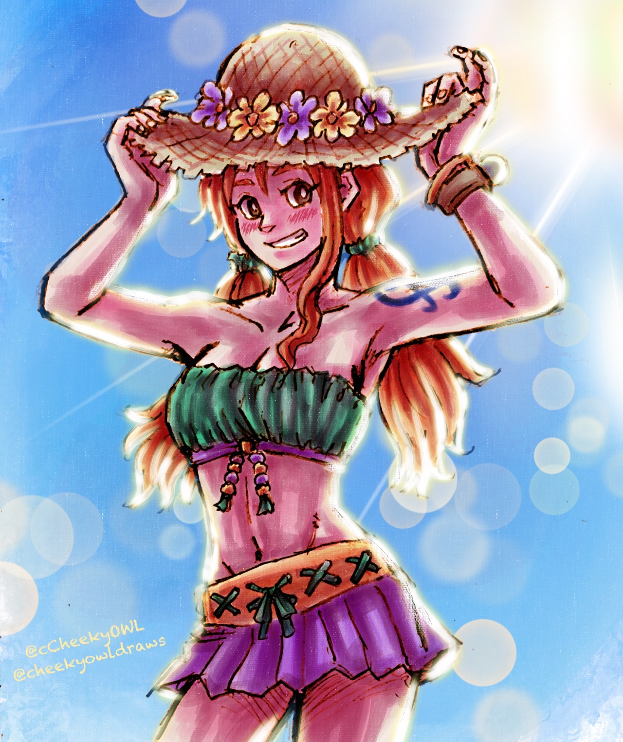 Straw Hat Nami [art by CHAKE] : r/OnePiece