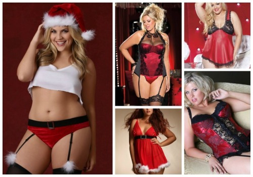 plusness:  Feliz Navidad! / Merry Christmas!Fuente imágenes: The Curvy Fashionista / Pinterest / Blingblingu