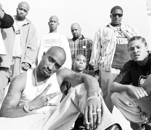 90shiphopraprnb: Outlawz | Los Angeles, CA - 1995 | Photo by Chi Modu