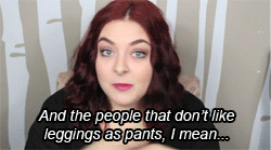 87daysbefore:  leggings as pants forever (x) 