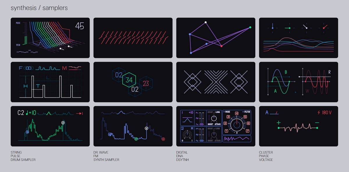 Teenage Engineering’s OP-1 Synthesizer modules via @ShadowDropDev