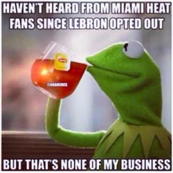 Where them Heat fans at? Where ya hiding?!?! #nba #funny #quiet