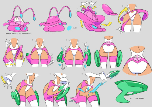 catfishdeluxe:  Some Sidéra model sheets by Gobi, and a screenshot… (original character by Julien Neel) 