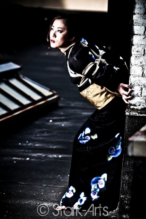 stark-arts:  @lunavary bound in kimono 