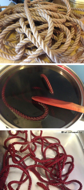 Something a little different this week: rope dyeing! I&rsquo;m not an expert by any stretch, but I t