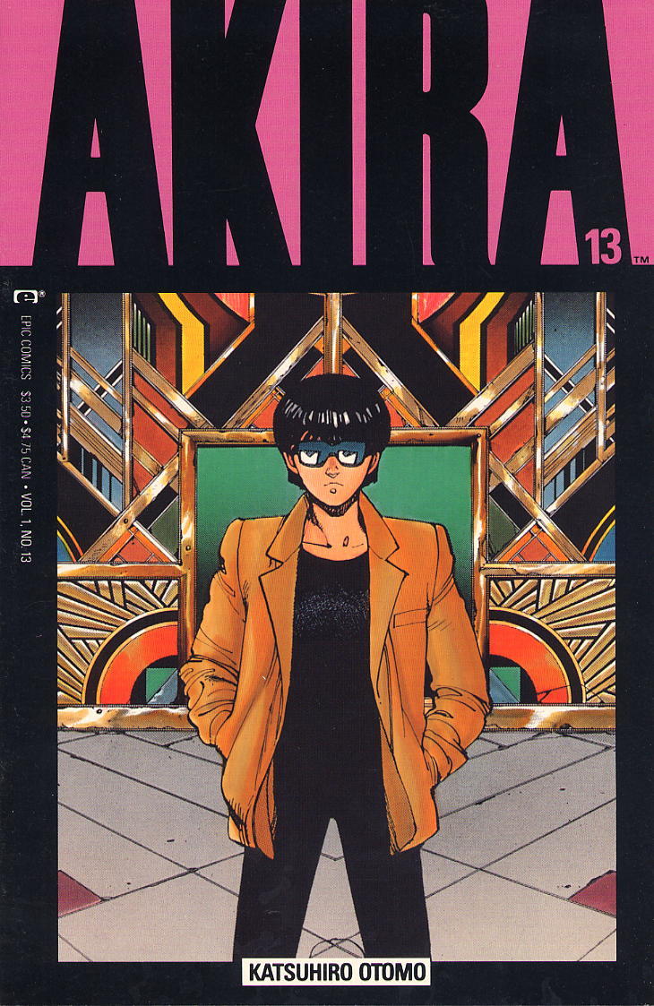 vintagemanga:  OTOMO Katsuhiro (大友 克洋), Akira / アキラEpic comics covers,