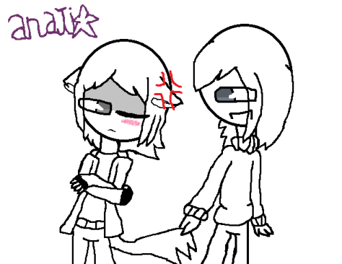 Andred: c'mon you will this mad? you know that you can&rsquo;t be mad with me forever~Tenils: *S