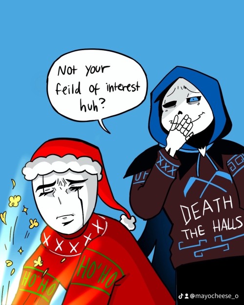Reaper And Gaster Sans Decides To Give Geno A Little Makeover. What A Cliff Hanger What Will Happen Next?!?