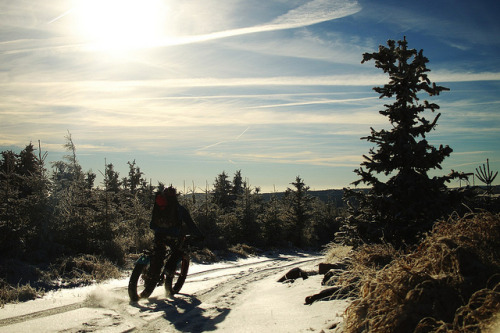 fuckyeahmountainbiking:  Versuch doch mal den Schnee bis zur Sonne hoch aufzuwirbeln! by all martn o