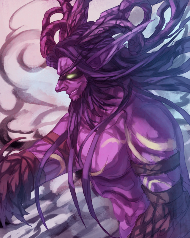 artsofheroes:  Betrayer Malfurion by crapaswood 