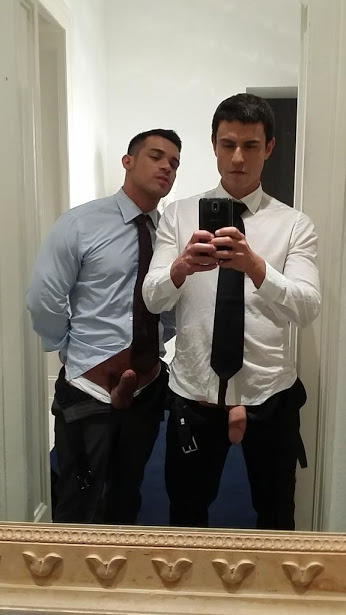 talesofthealpha: Our dates are going to love these cocks tonight after prom. They’ll have seve