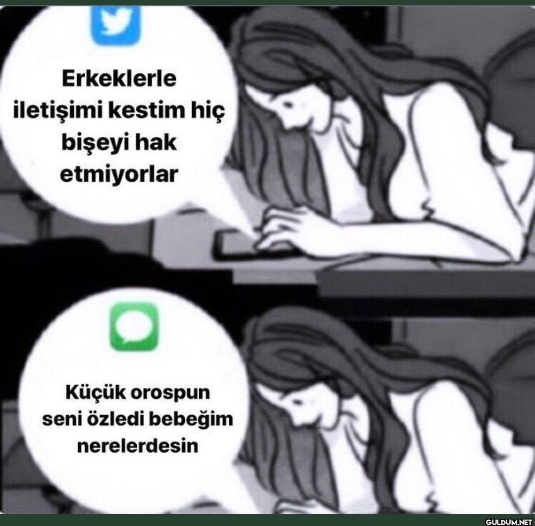 Erkeklerle iletişimi...