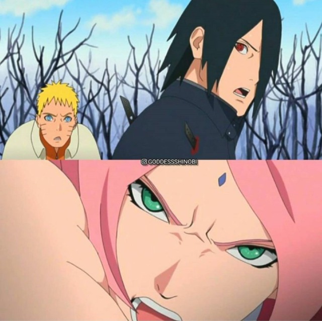 Porn photo sasusaku-pics:~they were shocked to see sakura🌸goddessshinobi