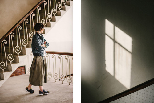 envoyofbelfast: Engineered Garments FWK Aviator LookEngineered Garments FWK, Navy Flight Sateen