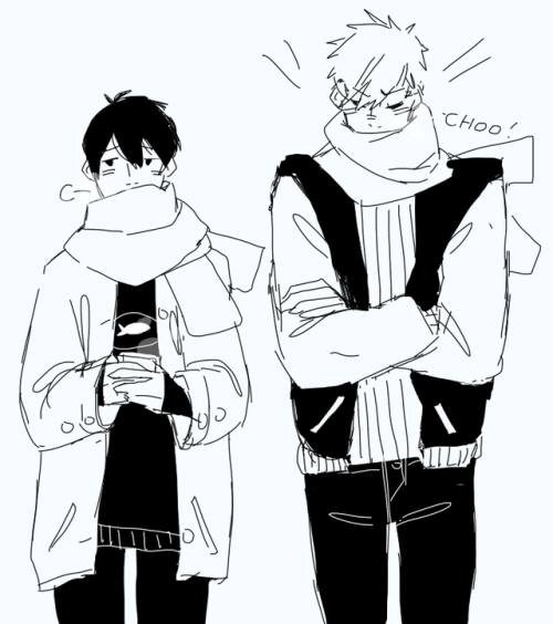 aezuu:  aint winter great doodle from my twitter