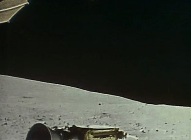 April 21, 1972 – Astronauts John Young and Charlie Duke go on the first spacewalk