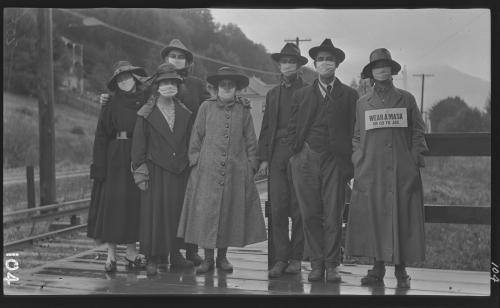 aiiaiiiyo:Influenza Epidemic, Mill Valley, California, 1918 (C.Raymond) [11522x7106] Check this blog