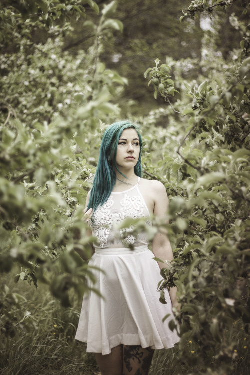 ligeiaxx: Spring bloom Model Darrion Rose  Photo @ligeiaxx // @ashenwitch
