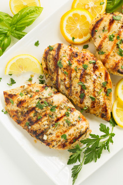 do-not-touch-my-food:  Grilled Greek Lemon Chicken