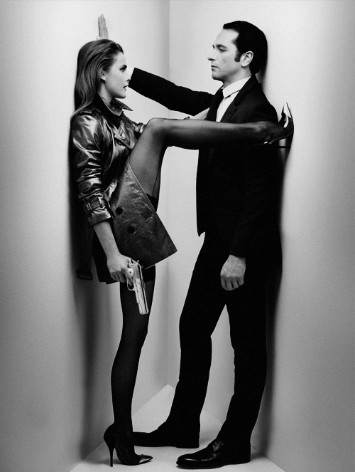 mashamorevna:  Keri Russel and Matthew Rhys for GQ Magazine (February 2014) 