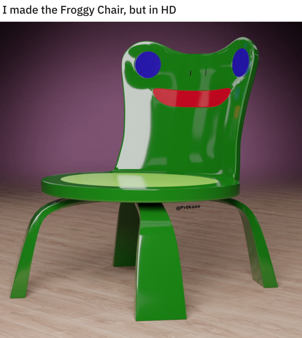 Froggy Chair Memes Explore Tumblr Posts And Blogs Tumgir