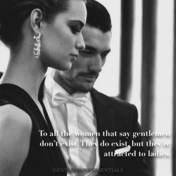 gentlemansessentials:   Chivalry  Gentleman’s Essentials 