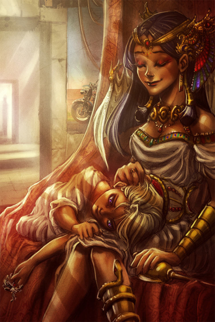 eafiu:  Meanwhile in Egypt by ~Rivan145th 