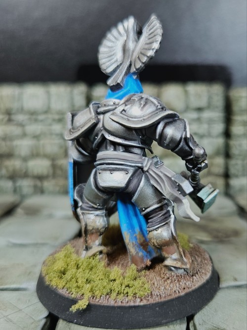 Another Stormcast Knight. The Plan Was For Each To Have Their Own Dominant Color, Like Knight Heraldry,