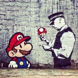 ncmsocial:  #mario  #supermario #art  #artisnotacrime