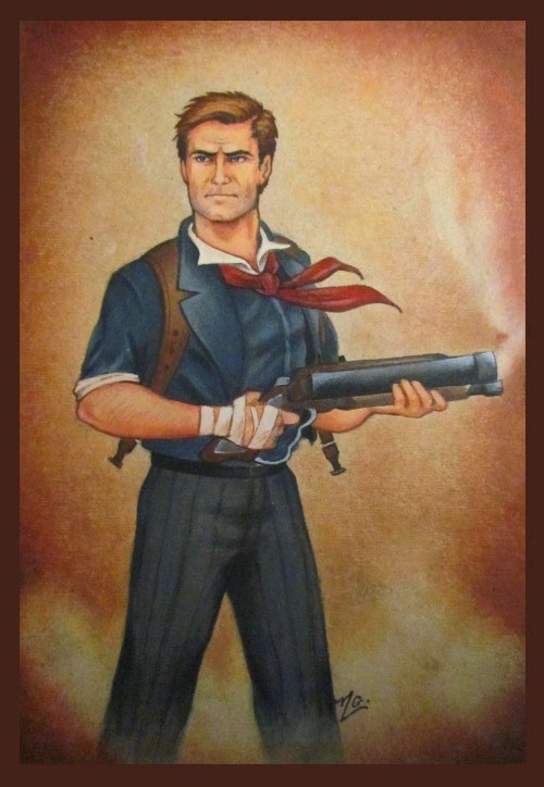 Booker - Bioshock Infinite by Naomi-LG