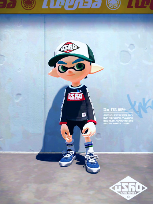 finalsmash: splatoon gear brand promotionals