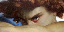 detailedart:  Detail of Fallen Angel (1847),