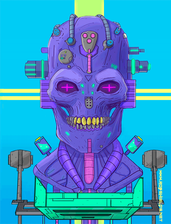 sinnephi: coolpops:  Gif Art Time:  Rob Shields // Follow Artist on Tumblr // Twitter