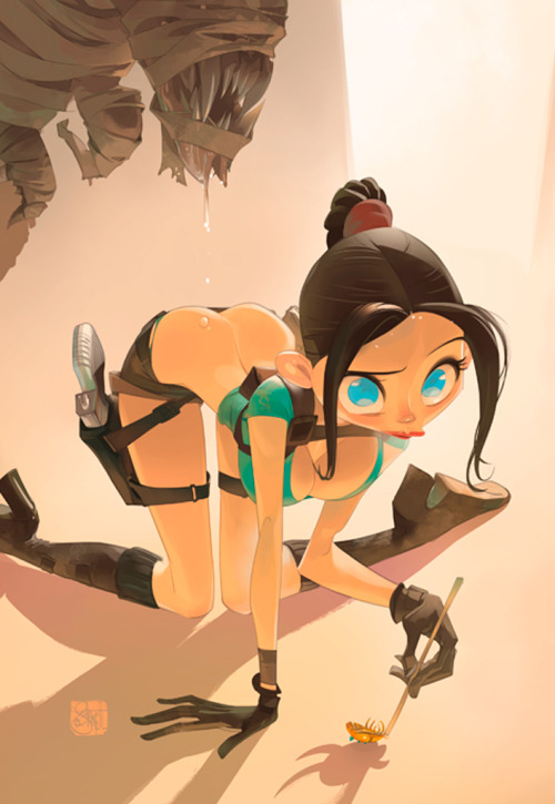 XXX theartofanimation:  Otto Schmidt  Cute, yet photo