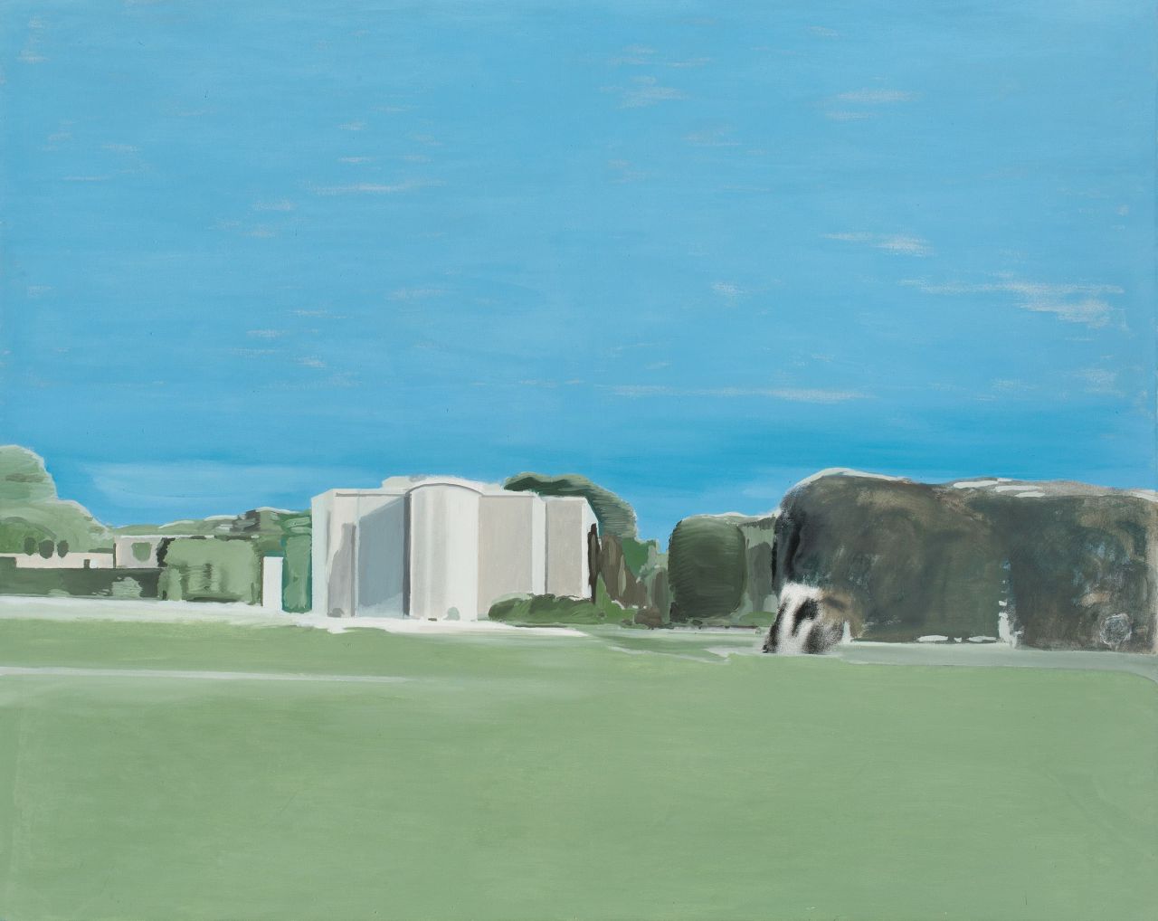 thunderstruck9:  Eberhard Havekost (German, b. 1967), Park, 1994-96. Oil on canvas,
