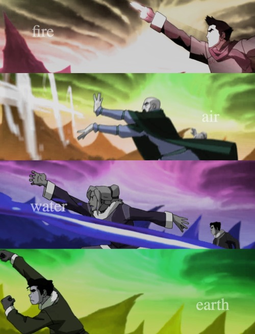 makethegreatestchange:  Only the Avatar can master all four elements.  