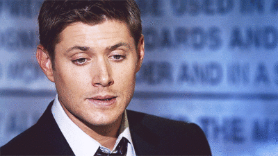 “Say it,” you said with a wide smile.“No.”“Dean… you lost the bet. Say it.”He licked his lips
