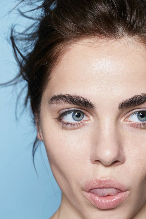 thebeautymodel:  Annie Kreighbaum by Brayden Olson for Glossier  