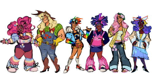 Mane 6 Again! (Human This Time)
