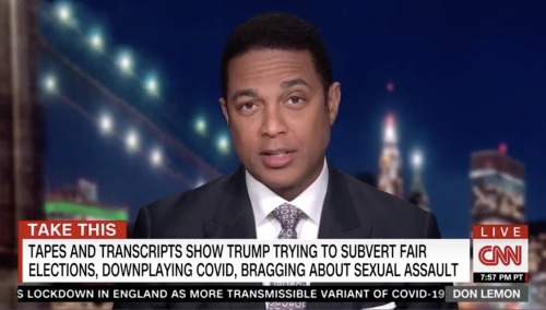 Don Lemon&rsquo;s skillful range.