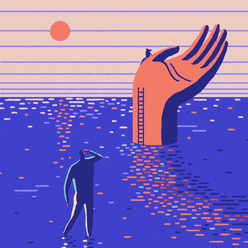 supersonicart:Yukai Du, GIFs.Marvelous and brilliantly colorful animated GIFs by British artist Yuka